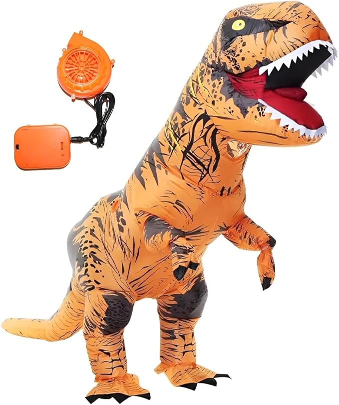 Disfraz De Velociraptor Inflable