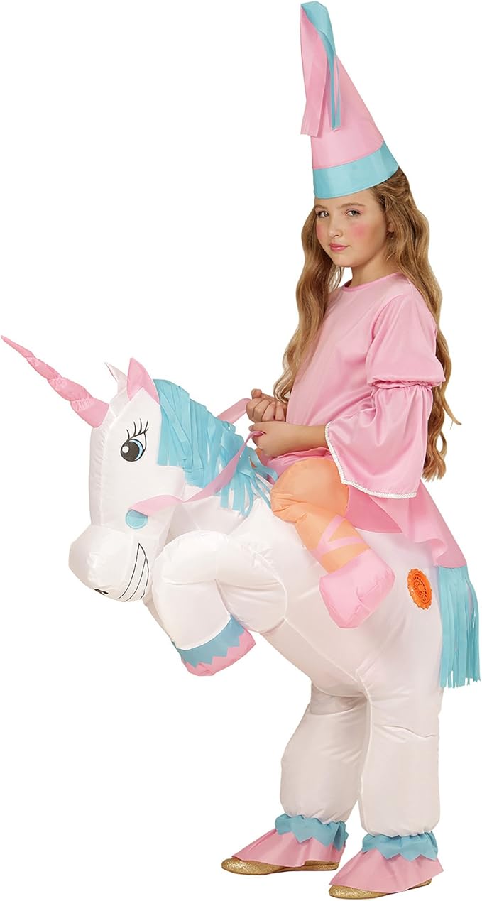 Disfraz De Unicornio Inflable Para Niña
