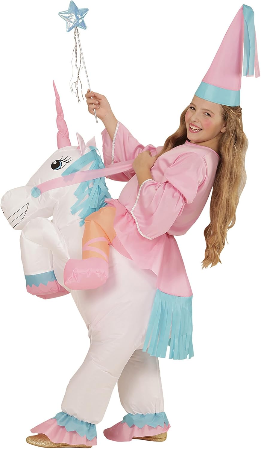 Disfraz De Unicornio Inflable Para Niña