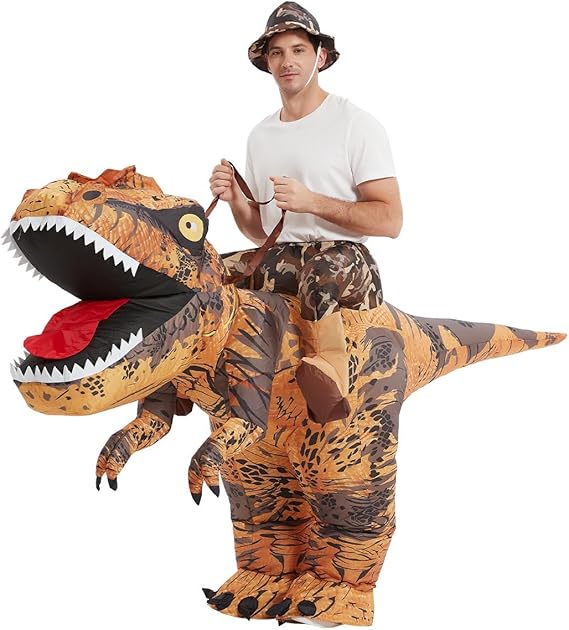 Disfraz De Dinosaurio Trex Para Montar
