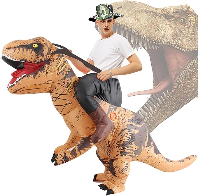 Disfraz De Dinosaurio Trex Para Montar