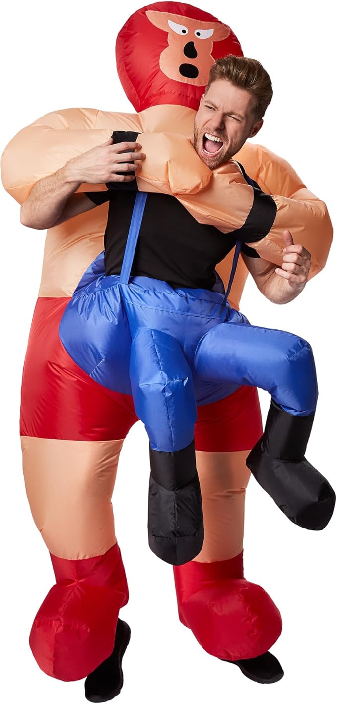 Disfraz De Luchador Inflable