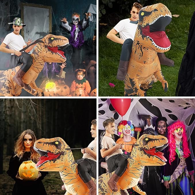 Disfraz De Dinosaurio Trex Para Montar