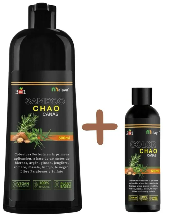 CHAO CANAS SHAMPOO + TRATAMIENTO