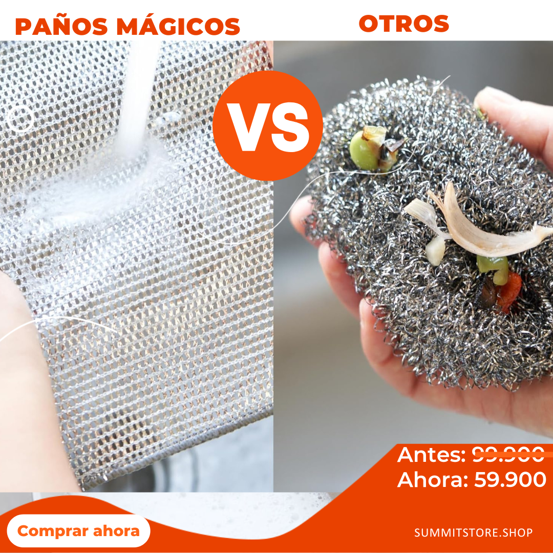 PAÑOS MAGICOS X10 UNIDADES✨