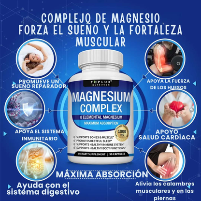 MAGNESIUM COMPLEX X90 8 EN 1 ᴼᴿᴵᴳᴵᴺᴬᴸ