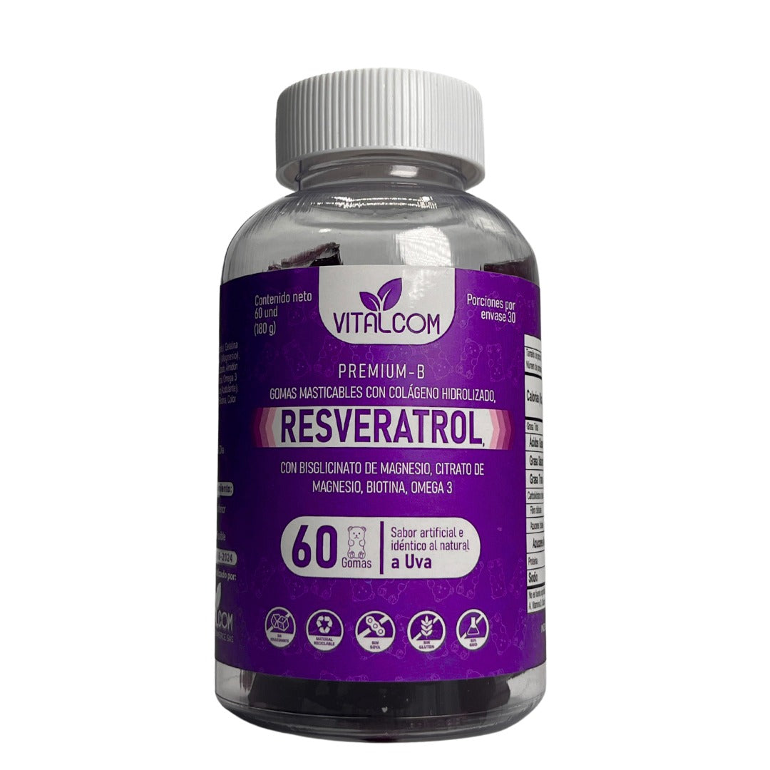 Gomas Resveratrol  X60