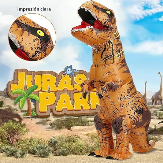 Disfraz De Velociraptor Inflable