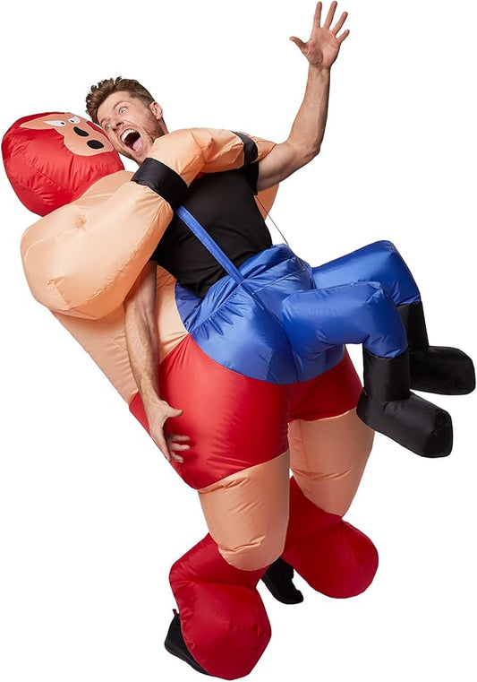 Disfraz De Luchador Inflable