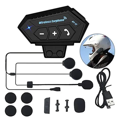 Intercomunicador Bt12 Auriculares
