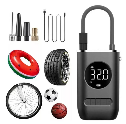 Compresor de aire portátil recargable