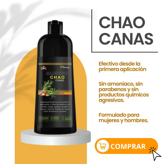 CHAO CANAS SHAMPOO + TRATAMIENTO