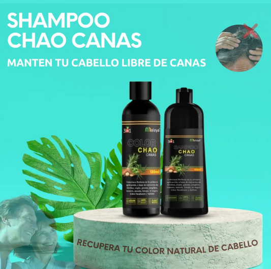 CHAO CANAS SHAMPOO + TRATAMIENTO