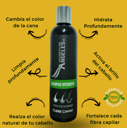 Shampoo Secreto de ángeles + 2 obsequios