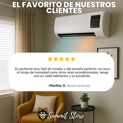 AIRE ACONDICIONADO PORTATIL 2 en 1 AIR COLD&FIRE