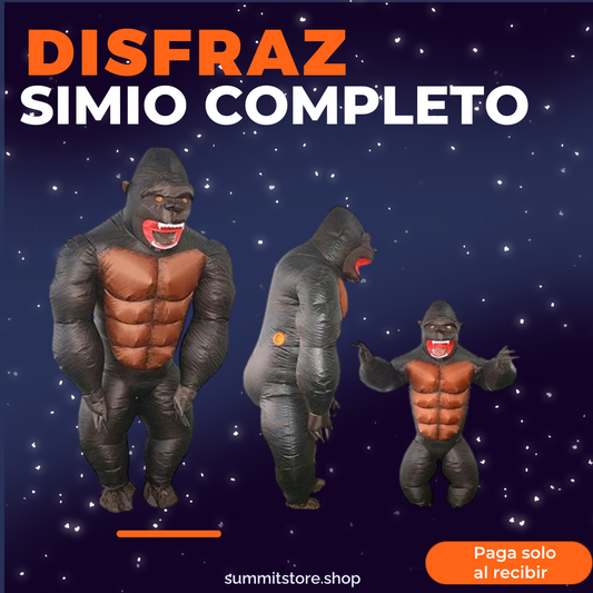 Disfraz De Gorila Inflable